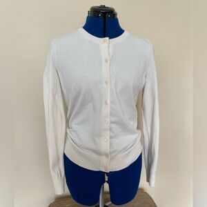 Talbots Cardigan Pima Cotton - Size Medium